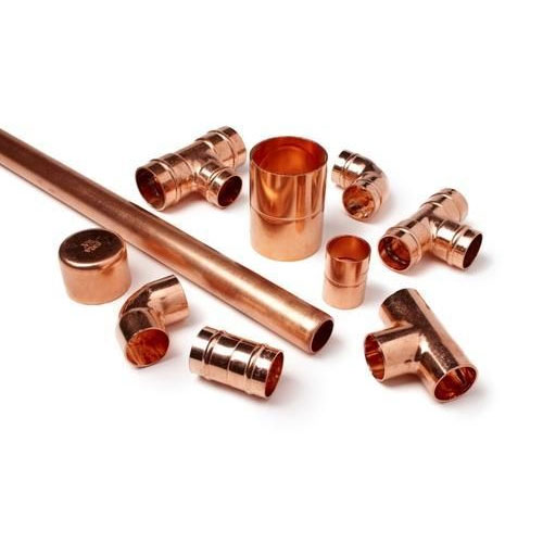 Picture of copper pipe gas pipe fittings. Baldivis plumber Dave